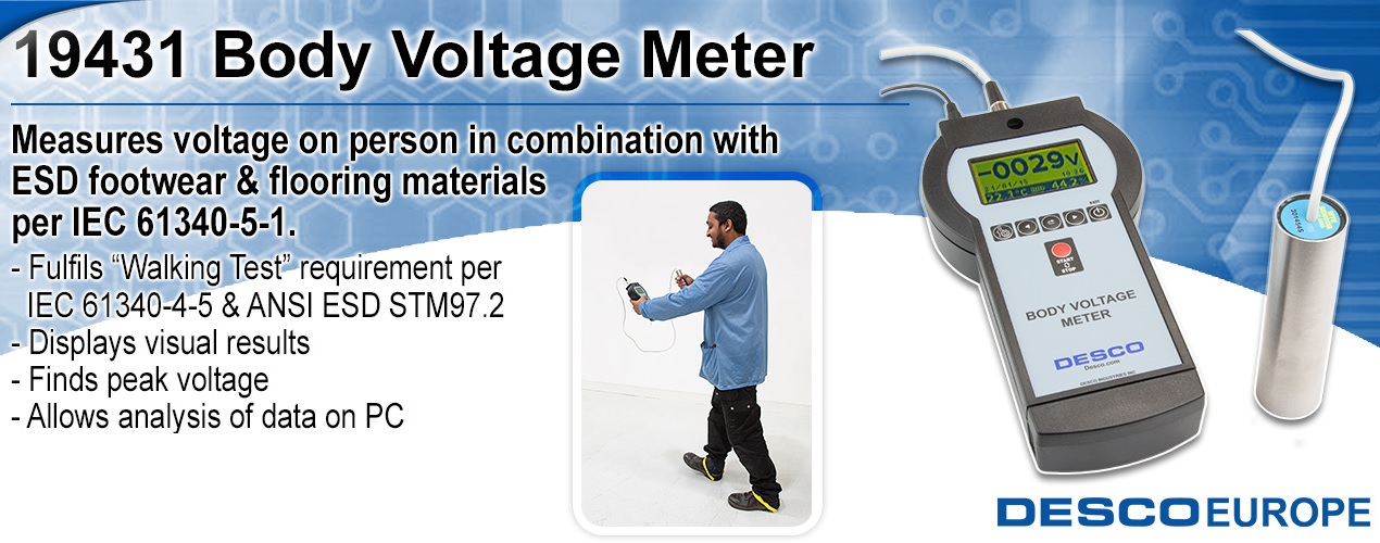 Desco ESD Walking test