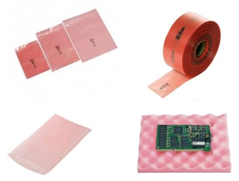 Pink Conductive Packaging